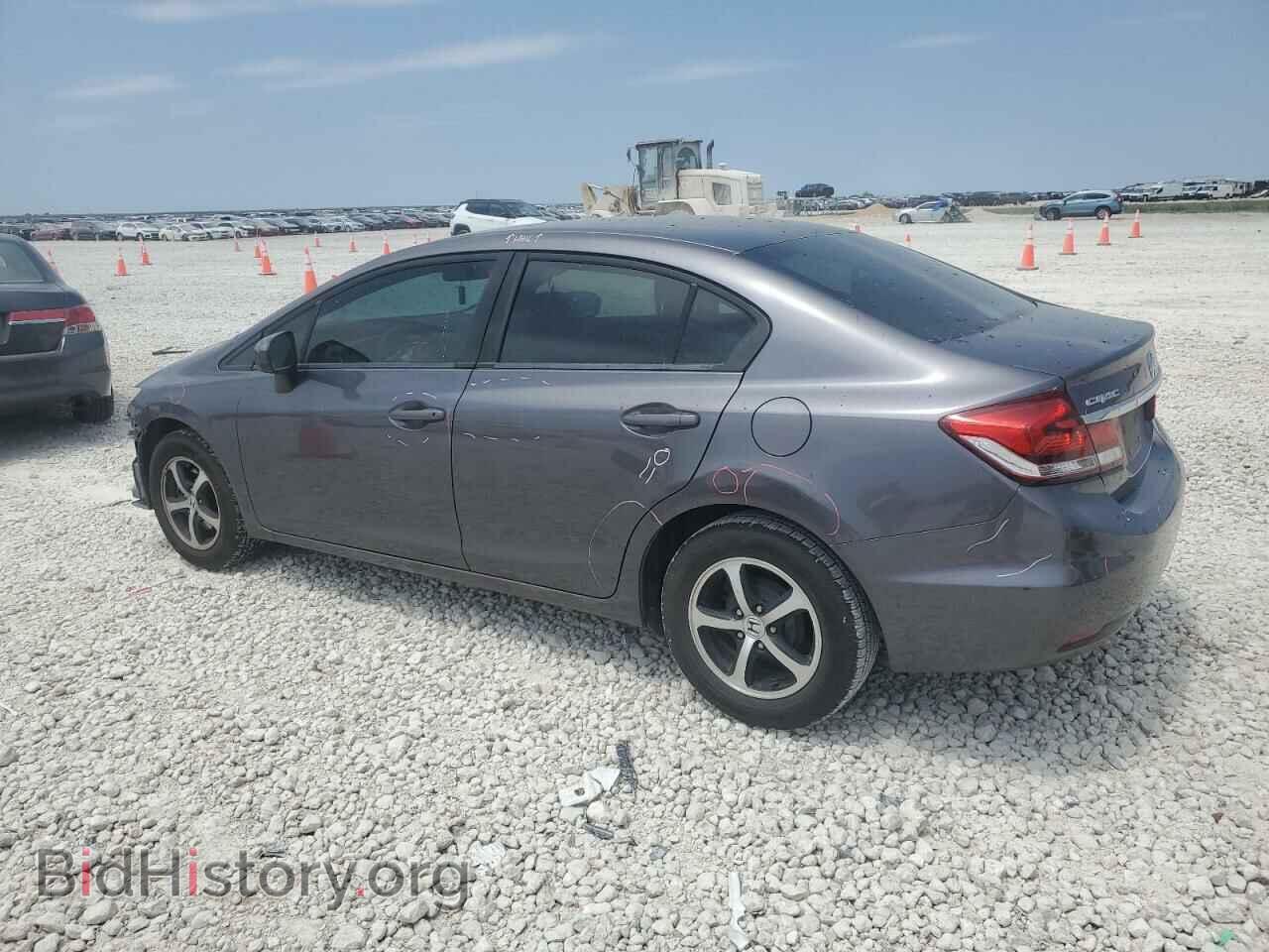 2015 HONDA CIVIC - VIN: 19XFB2F71FE035344 - Фото 2