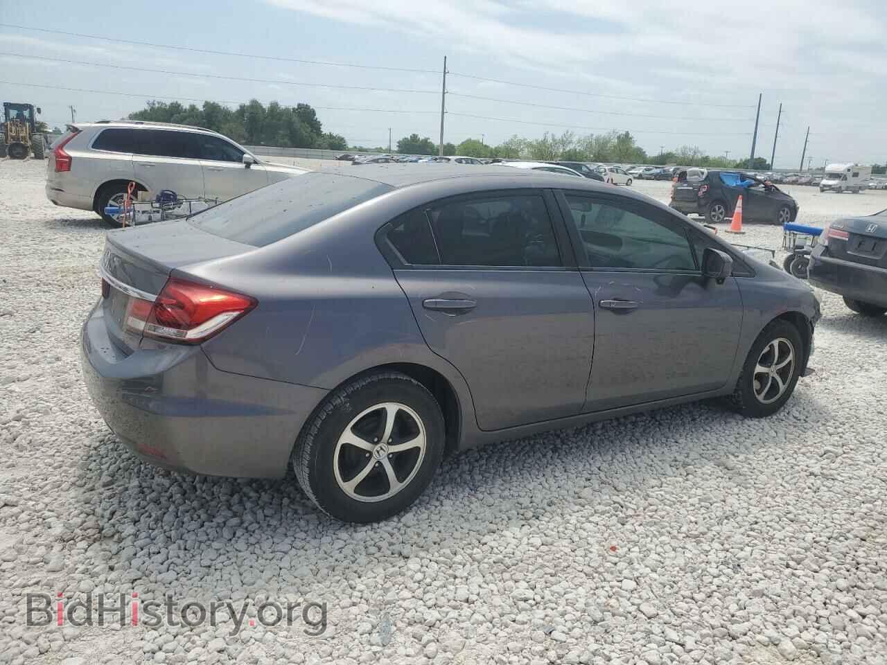 2015 HONDA CIVIC - VIN: 19XFB2F71FE035344 - Фото 3