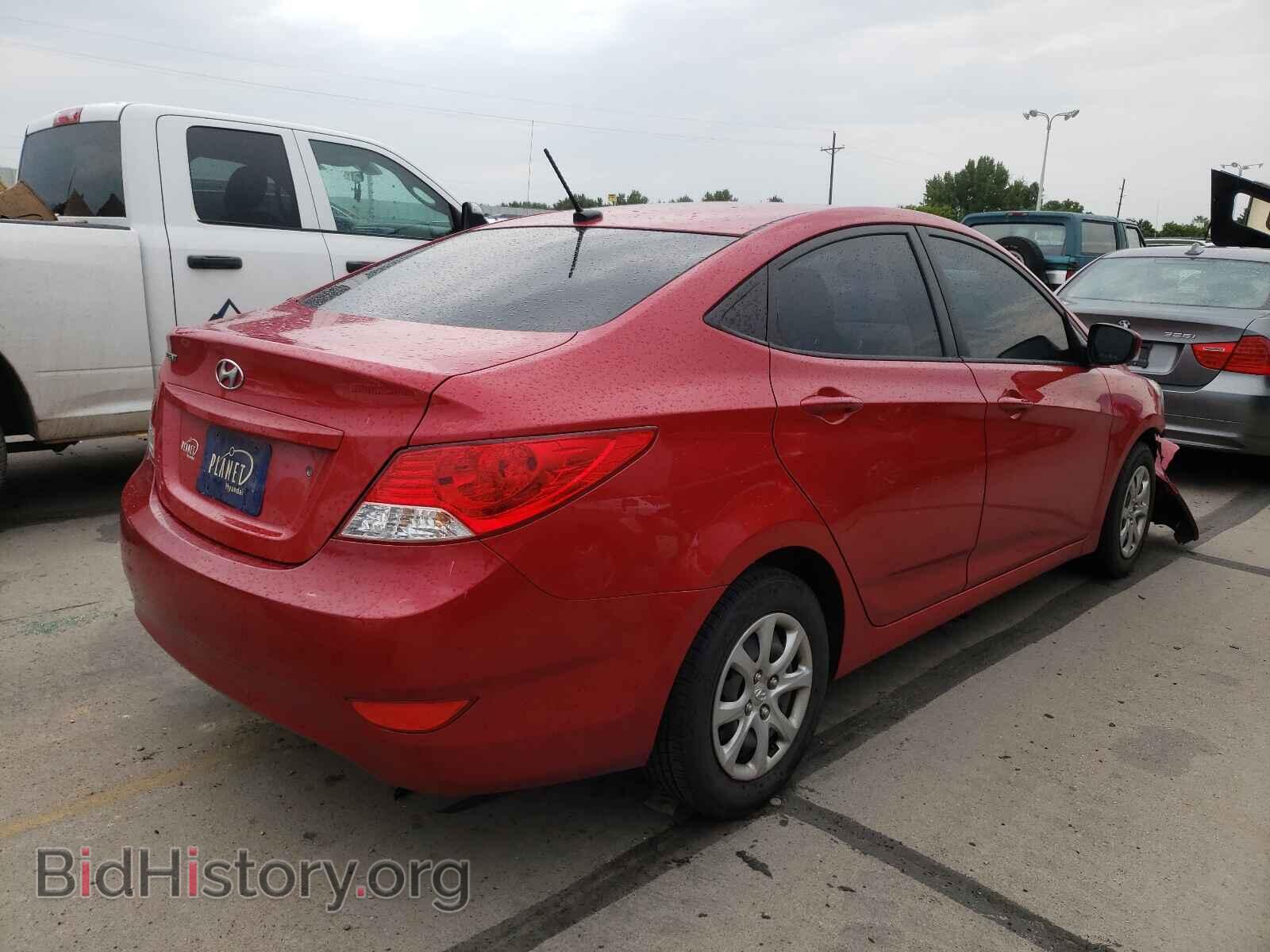 2013 HYUNDAI ACCENT - VIN: KMHCT4AE9DU290724 - Фото 4