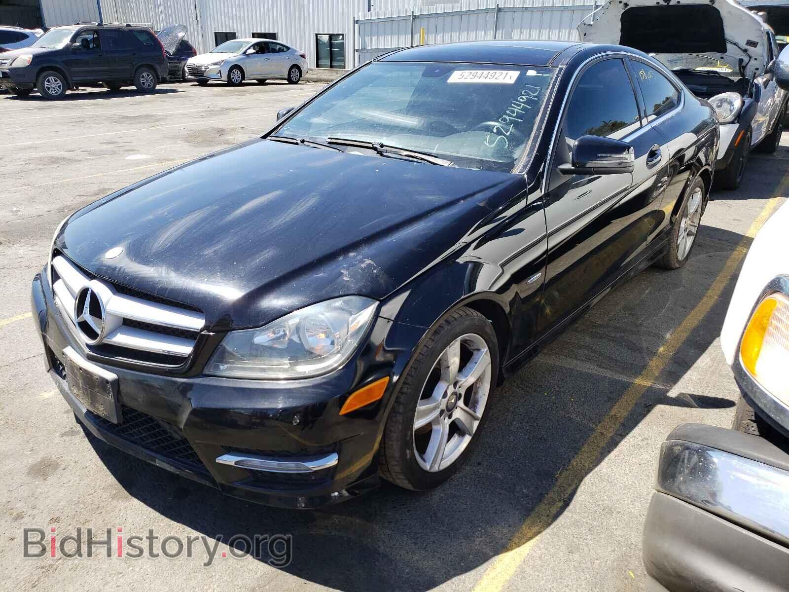2012 MERCEDES-BENZ C-CLASS - VIN: WDDGJ4HB9CF747810 - Фото 2