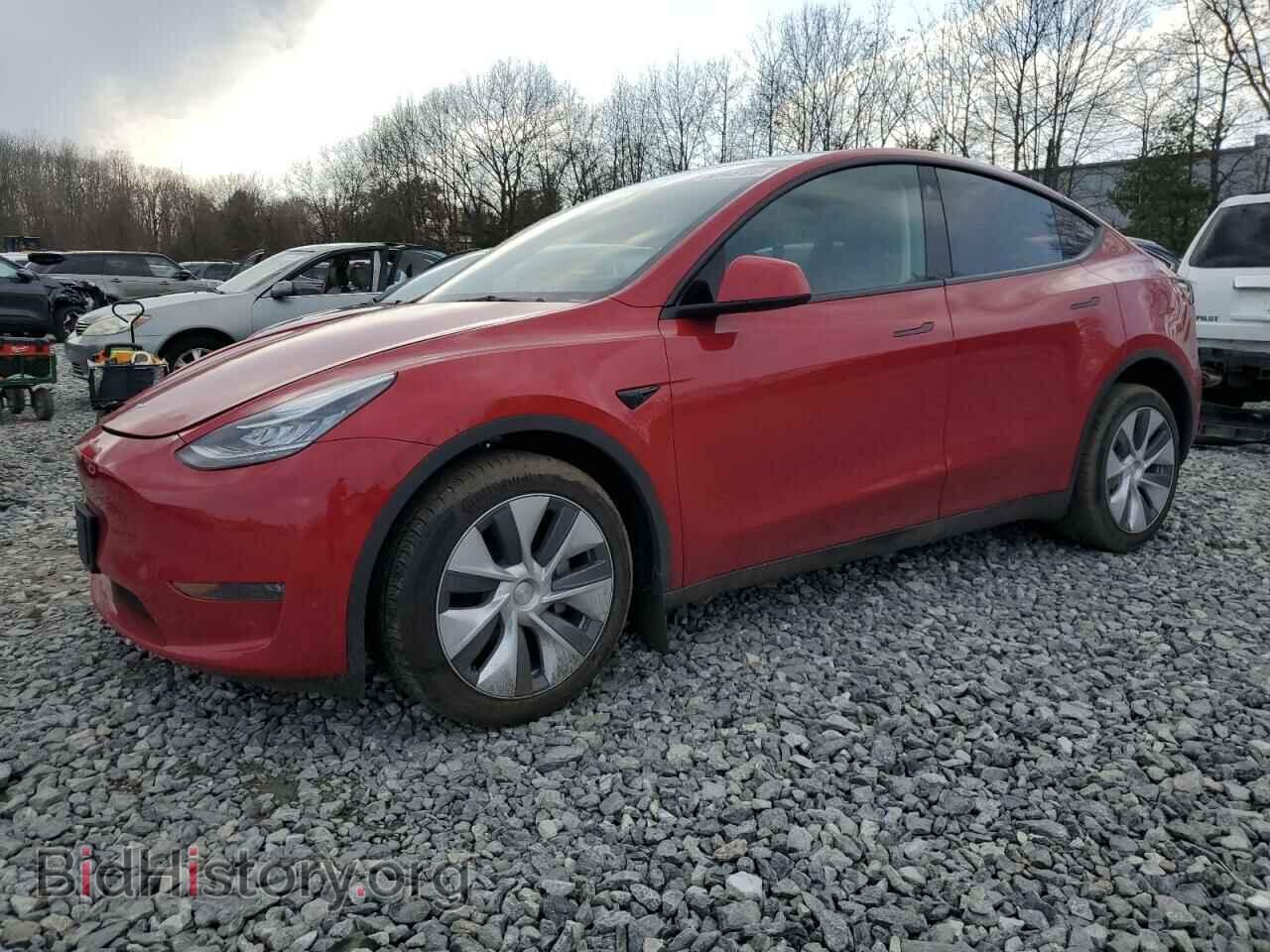 Фотография 7SAYGDEE6NA019719 - TESLA MODEL Y 2022