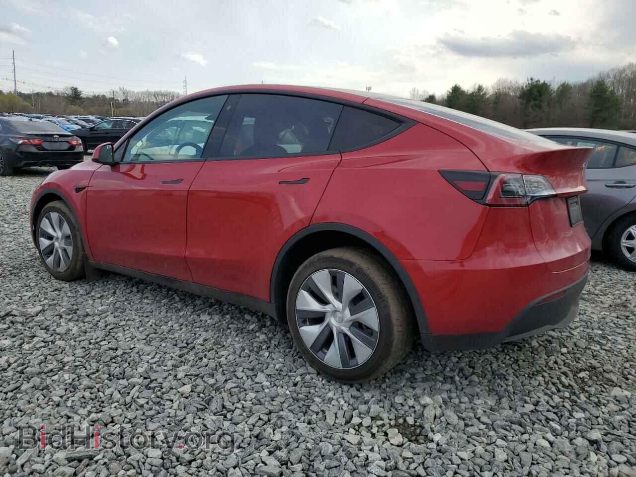2022 TESLA MODEL Y - VIN: 7SAYGDEE6NA019719 - Фото 2