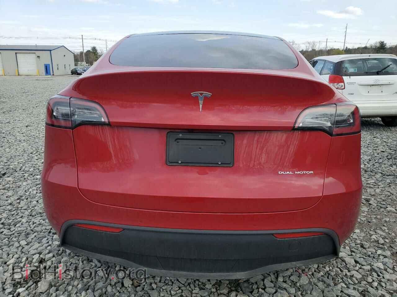 2022 TESLA MODEL Y - VIN: 7SAYGDEE6NA019719 - Фото 6
