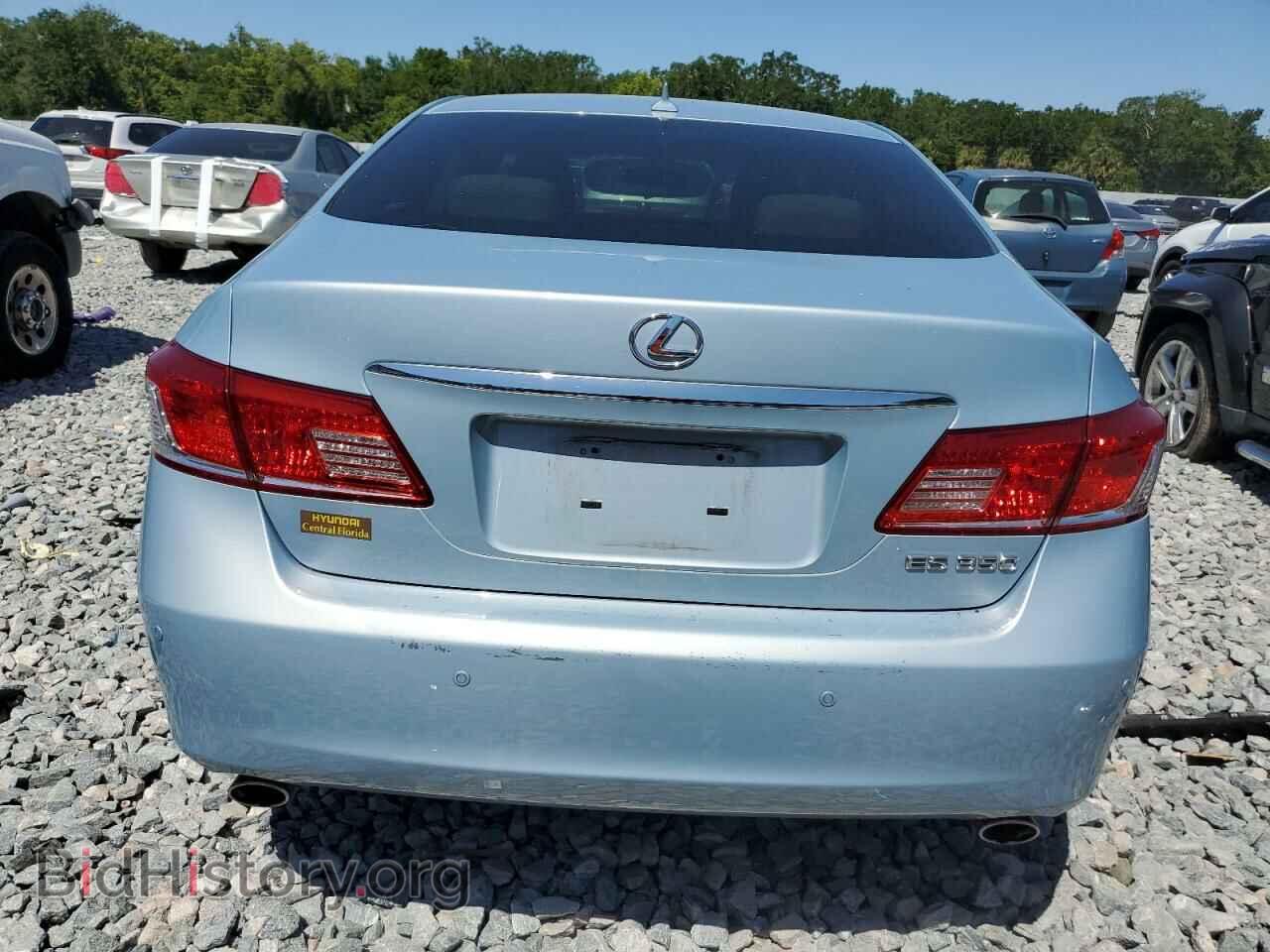 2012 LEXUS ES350 - VIN: JTHBK1EG0C2492468 - Фото 6