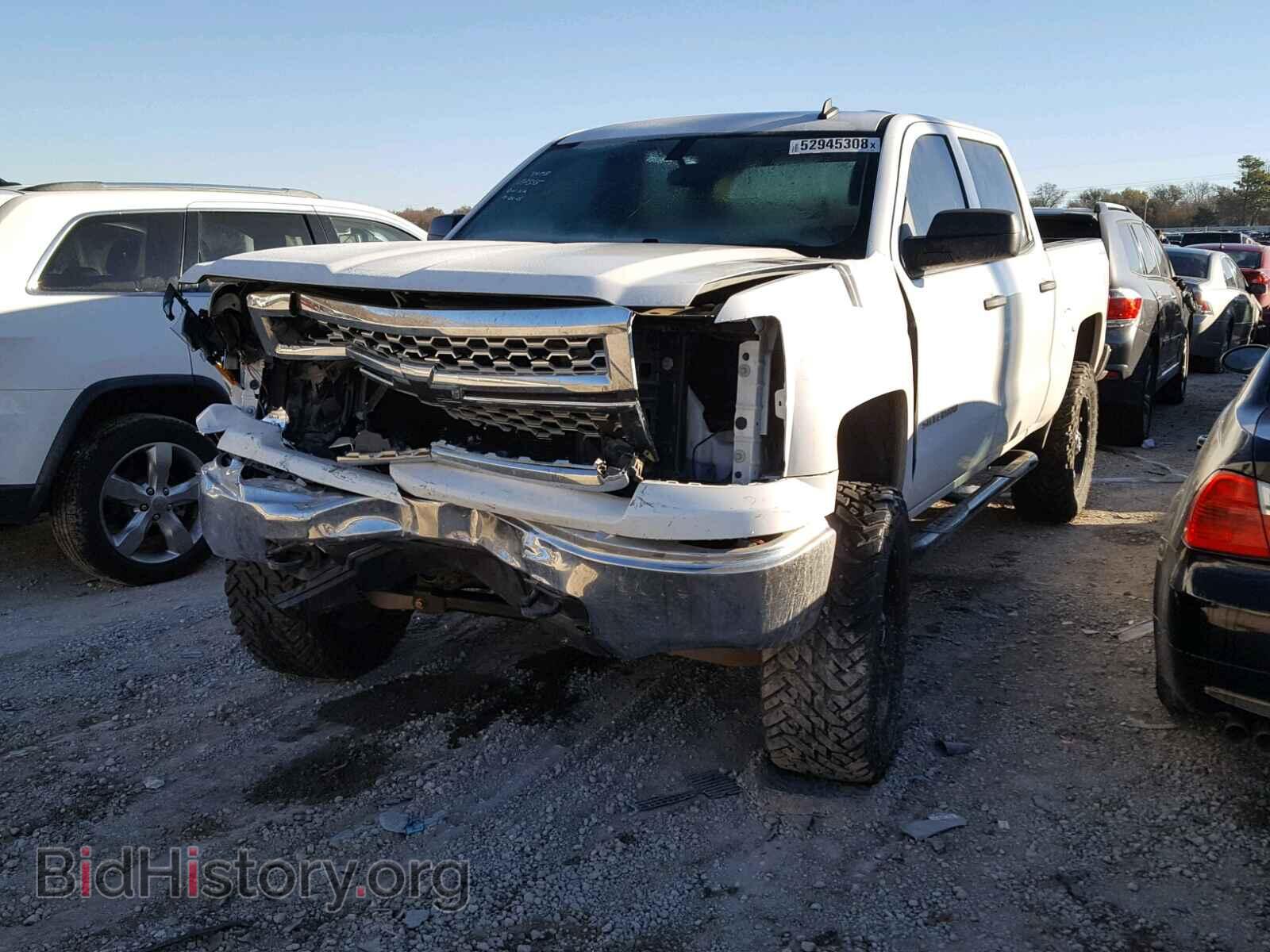2014 CHEVROLET SILVERADO - VIN: 3GCUKREC5EG454444 - Фото 2