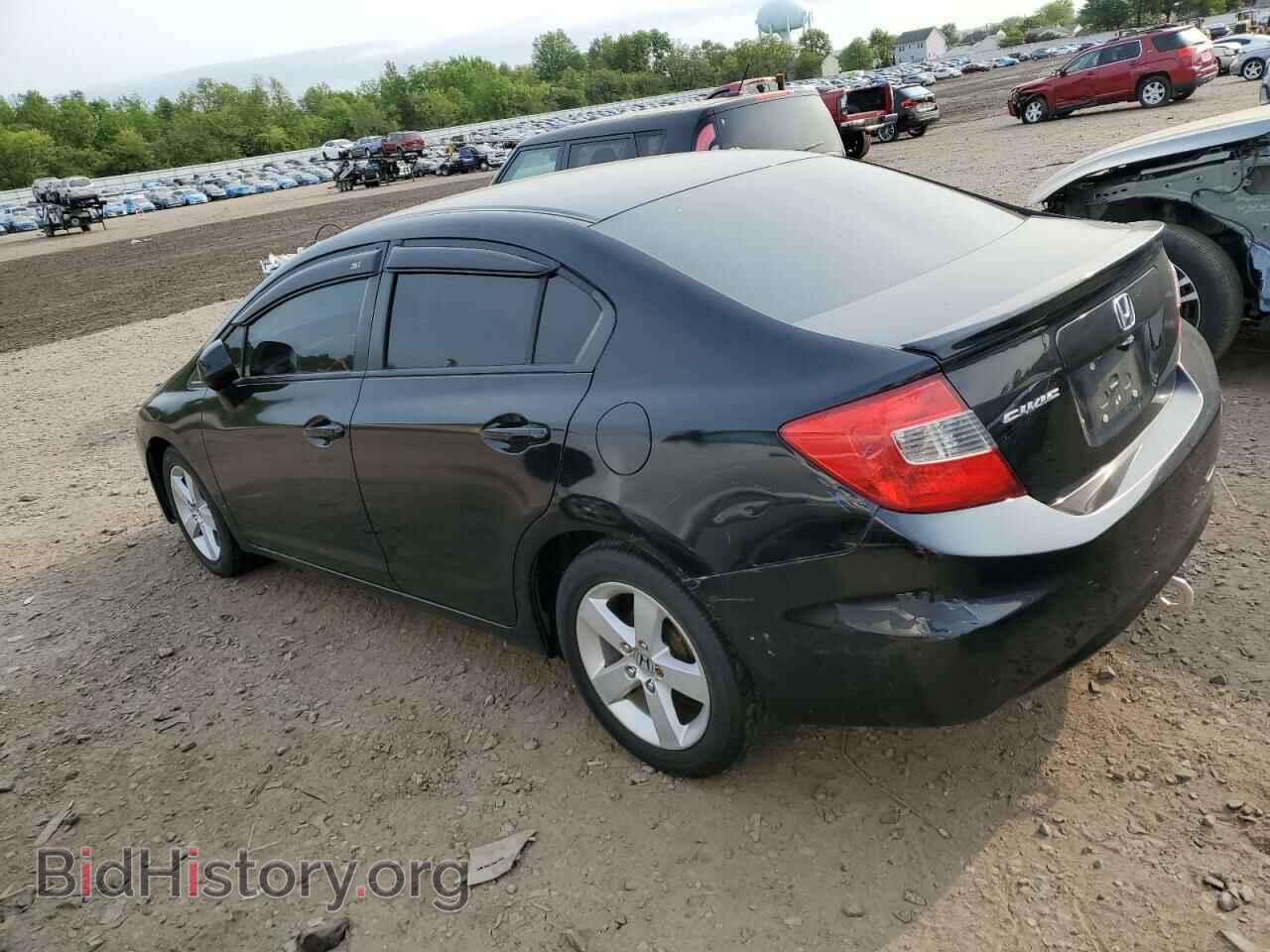 2012 HONDA CIVIC - VIN: 2HGFB2F50CH327499 - Фото 2