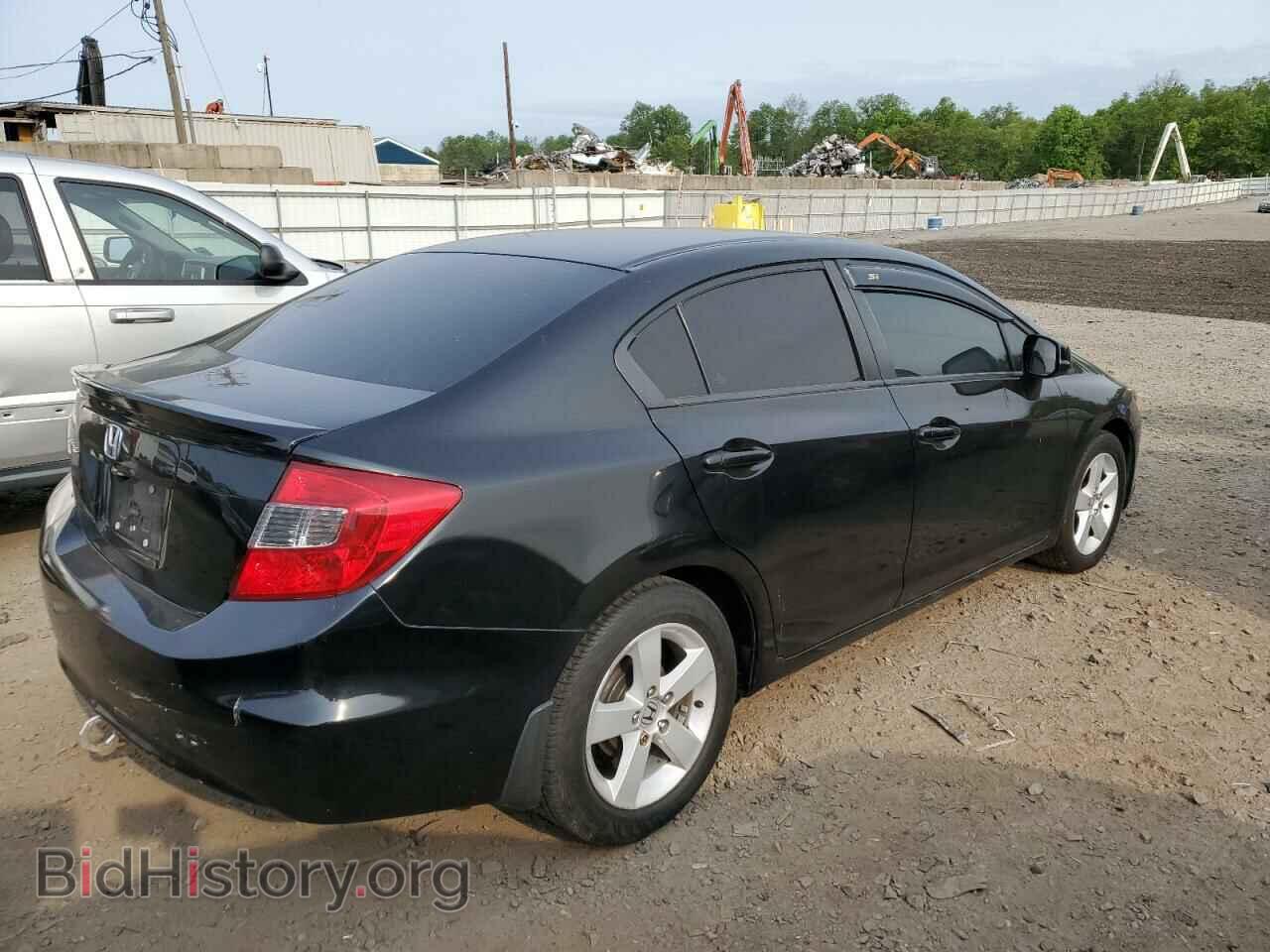 2012 HONDA CIVIC - VIN: 2HGFB2F50CH327499 - Фото 3