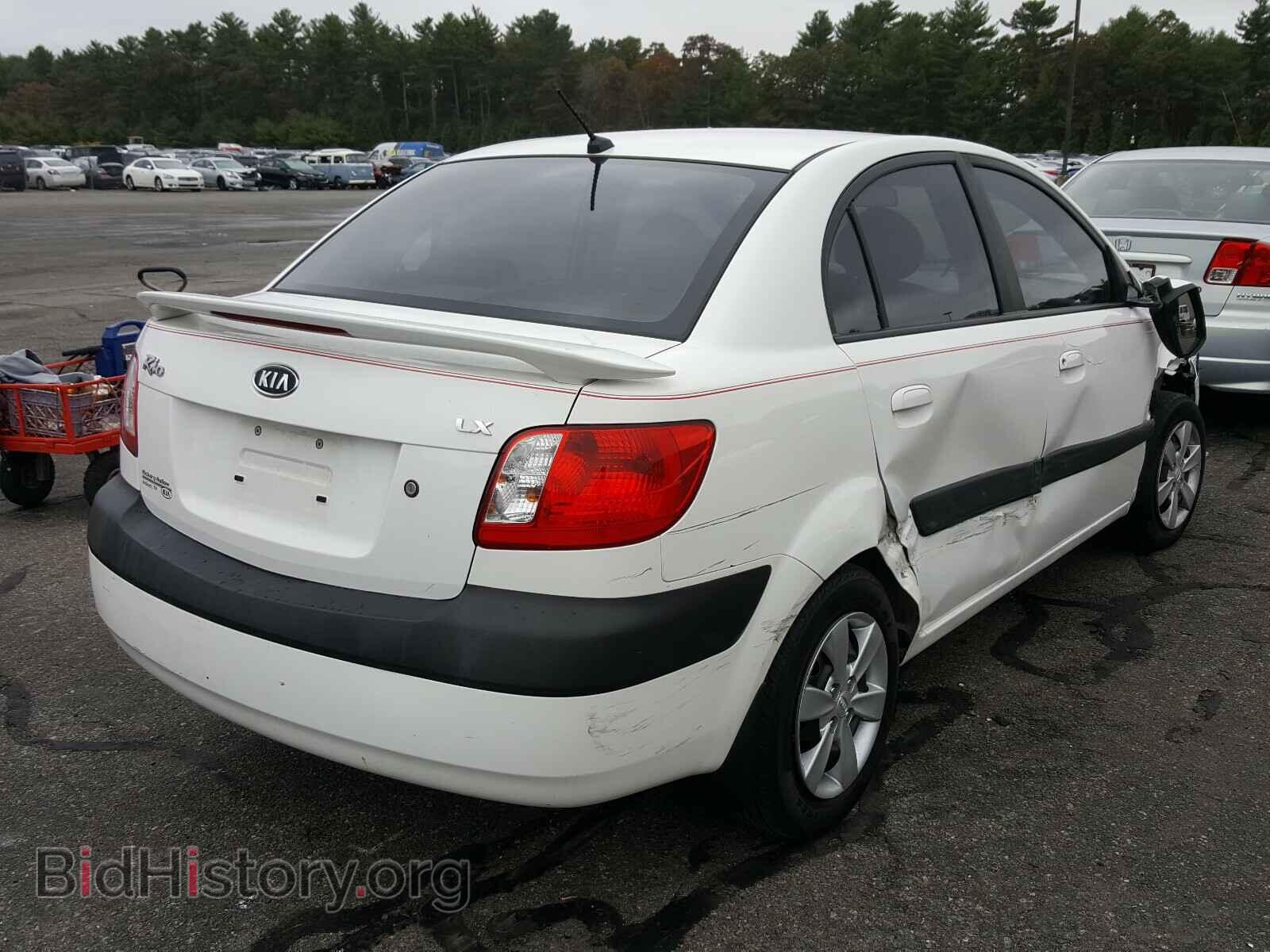 2008 KIA RIO BASE - VIN: KNADE123986334727 - Фото 4