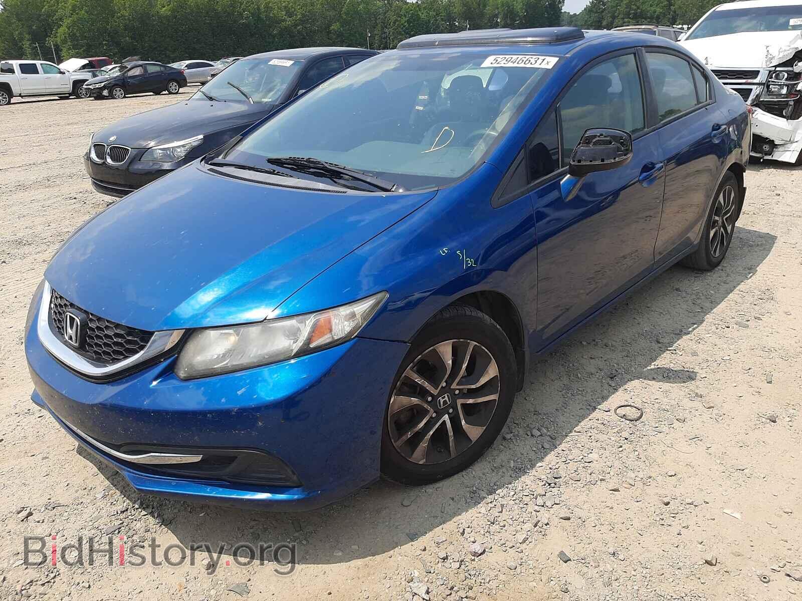 2013 HONDA CIVIC - VIN: 2HGFB2F89DH539247 - Фото 2
