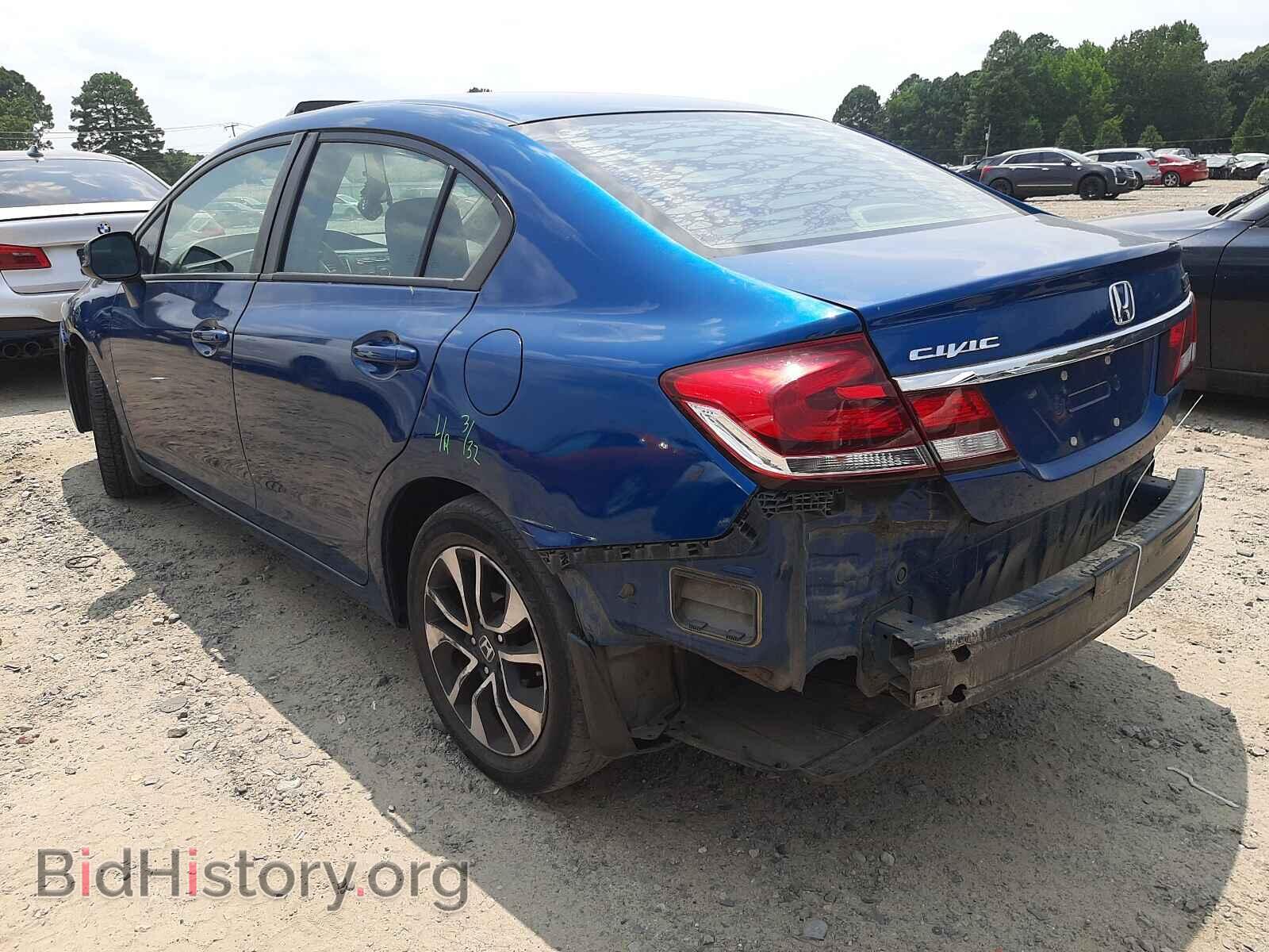 2013 HONDA CIVIC - VIN: 2HGFB2F89DH539247 - Фото 3
