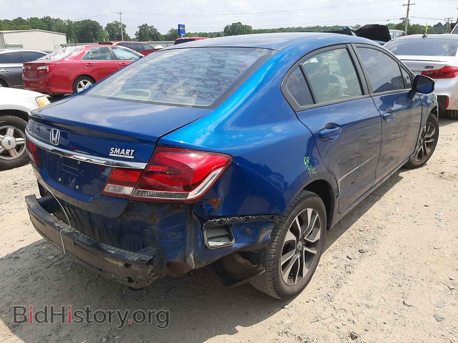 2013 HONDA CIVIC - VIN: 2HGFB2F89DH539247 - Фото 4