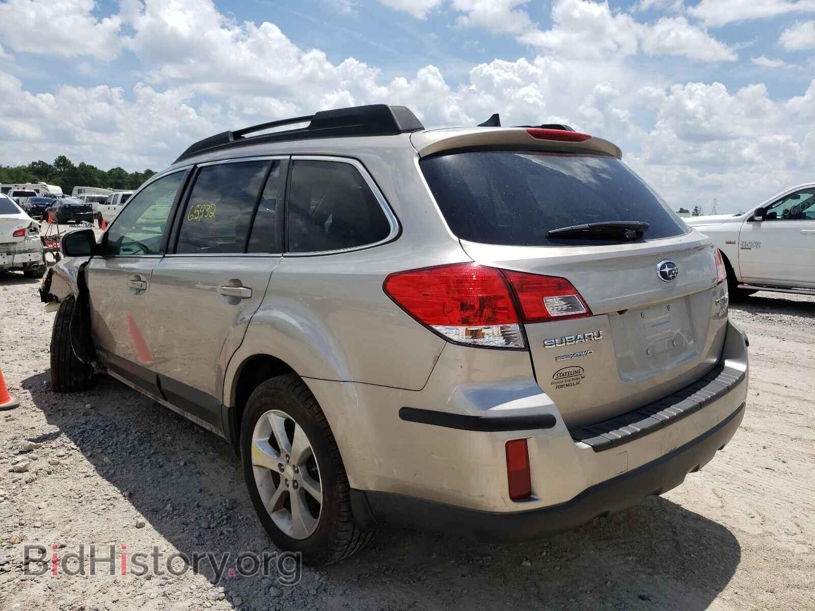 2014 SUBARU OUTBACK - VIN: 4S4BRBMC6E3220727 - Фото 3