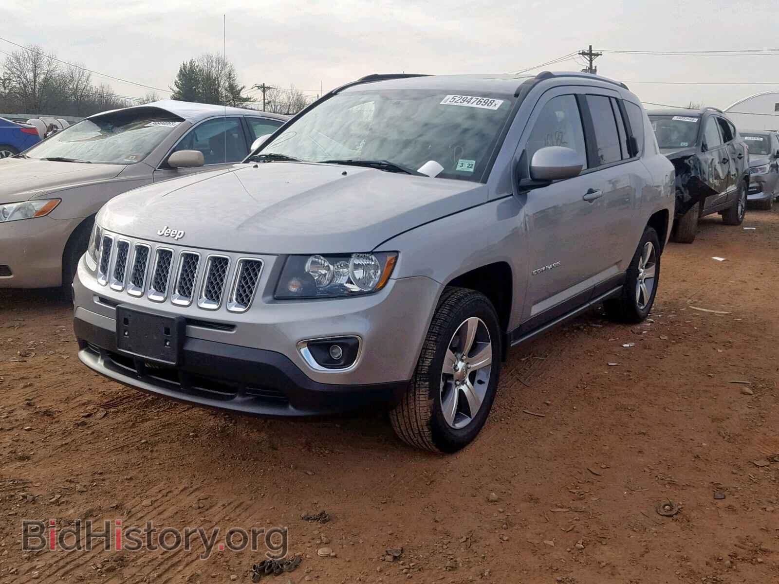 2017 JEEP COMPASS LA - VIN: 1C4NJDEB4HD139993 - Фото 2