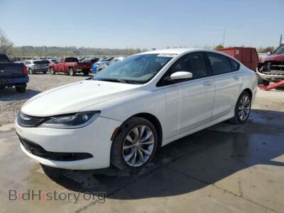 2015 Chrysler 200 S, белый — VIN 1C3CCCBB7FN746014, Copart