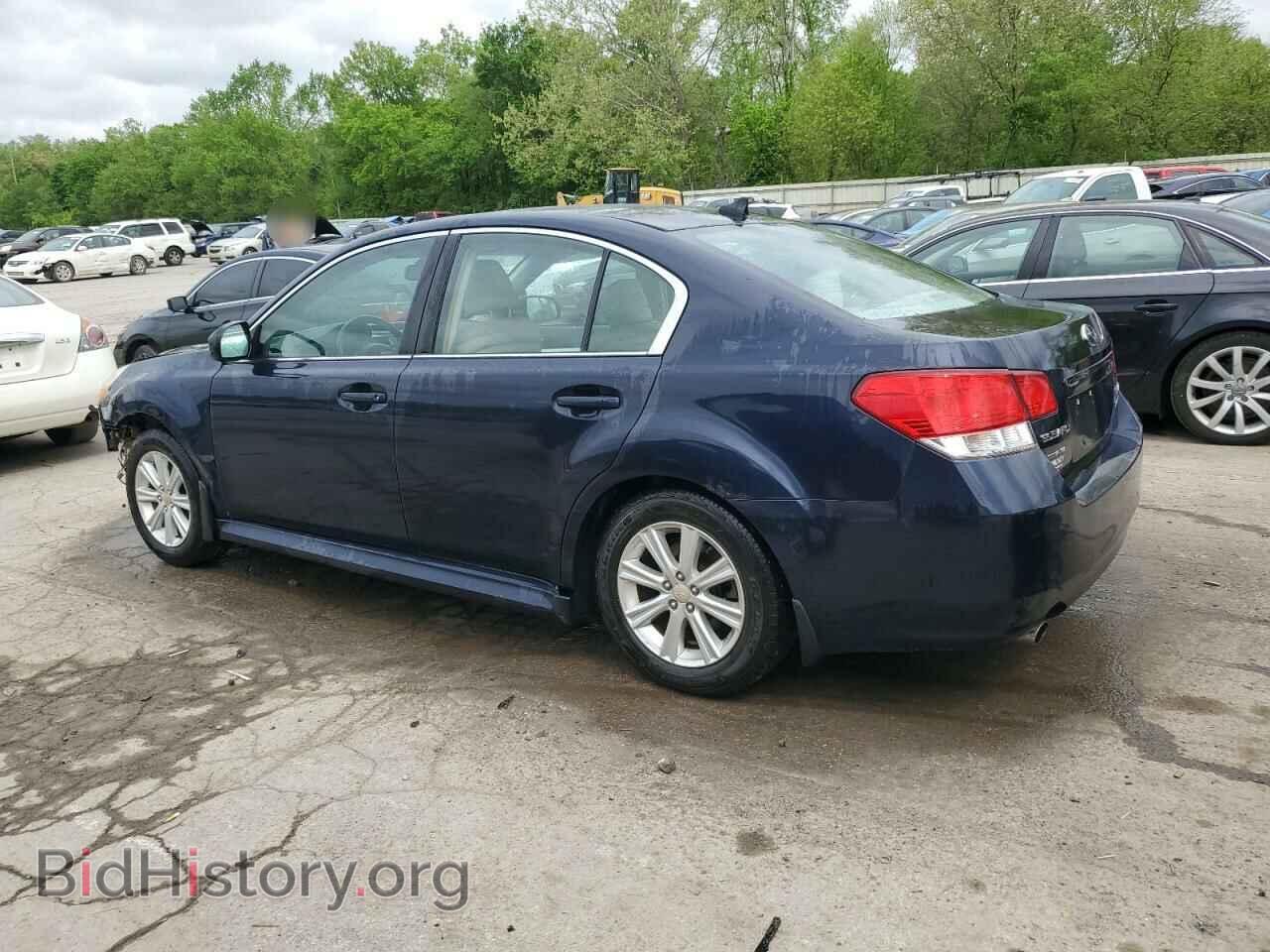 2012 SUBARU LEGACY - VIN: 4S3BMBF62C3029877 - Фото 2