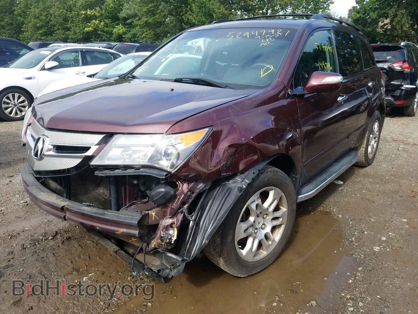 2009 ACURA MDX - VIN: 2HNYD28279H532907 - Фото 2