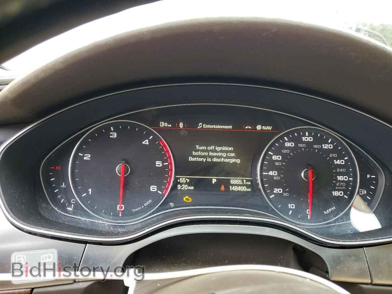 2014 AUDI A6 - VIN: WAUFMAFC8EN147907 - Фото 9