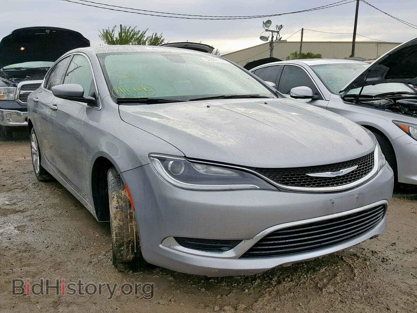 Фотография 1C3CCCAB8GN145245 - CHRYSLER 200 2016