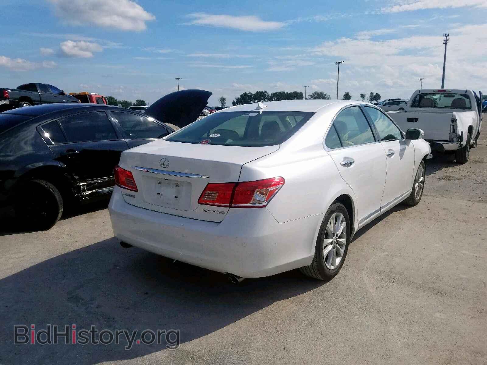 2010 LEXUS ES350 - VIN: JTHBK1EG7A2374849 - Фото 4