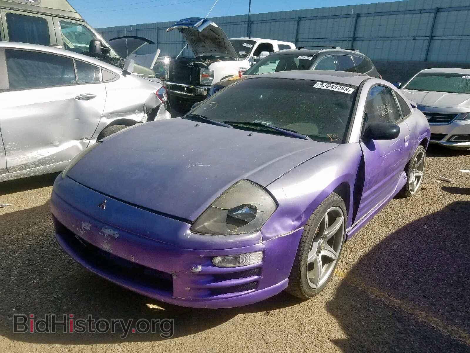 2000 MITSUBISHI ECLIPSE - VIN: 4A3AC84L7YE102695 - Photo 2