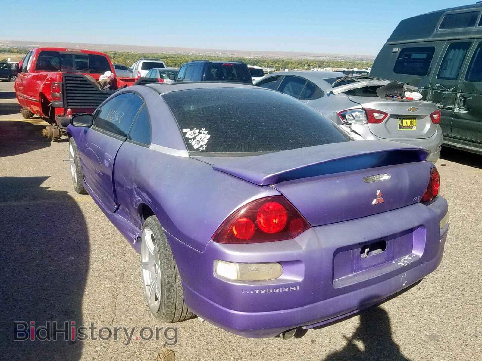 2000 MITSUBISHI ECLIPSE - VIN: 4A3AC84L7YE102695 - Photo 3