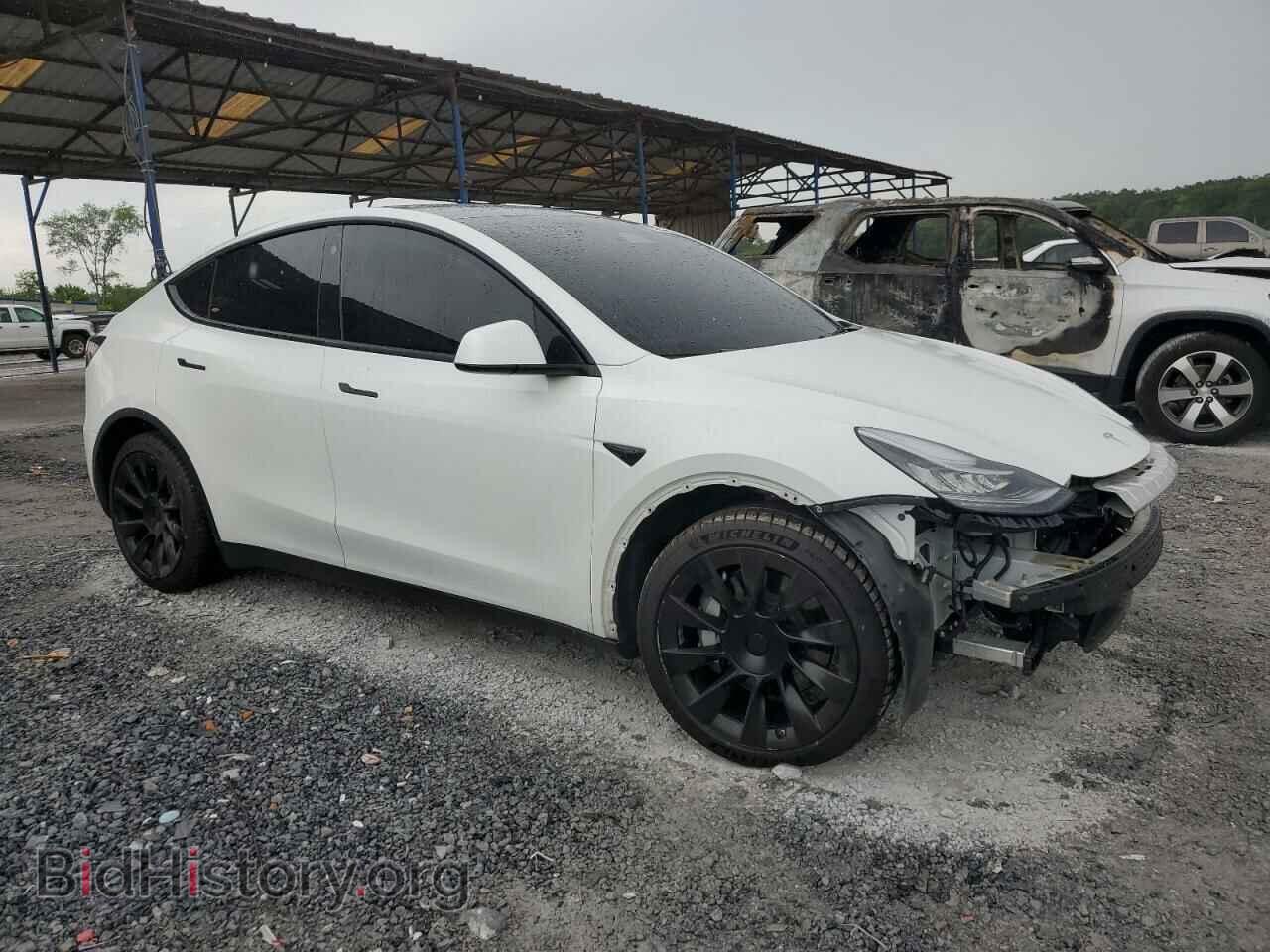 2022 TESLA MODEL Y - VIN: 7SAYGDEE8NF368061 - Фото 4