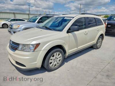 2018 Dodge JOURNEY SE, white — VIN 3C4PDCAB8JT273888, Copart