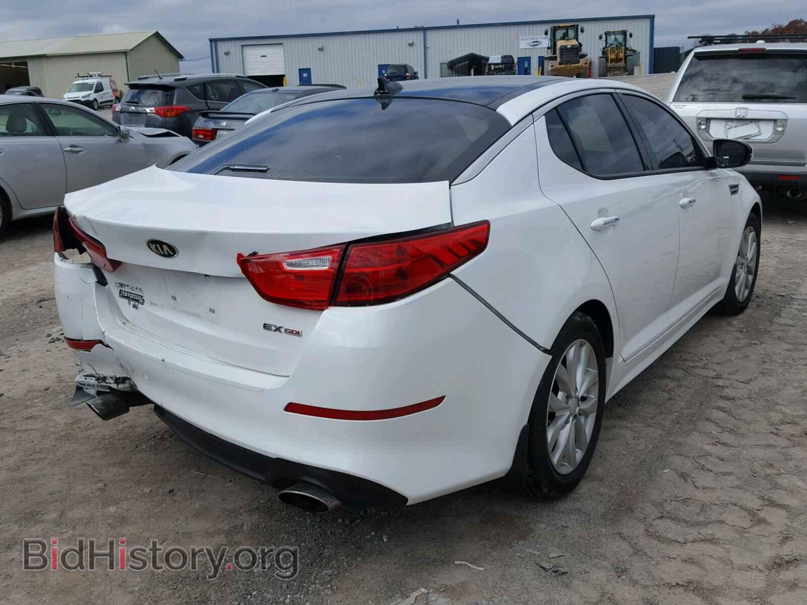 2015 KIA OPTIMA - VIN: 5XXGN4A74FG413095 - Photo 4