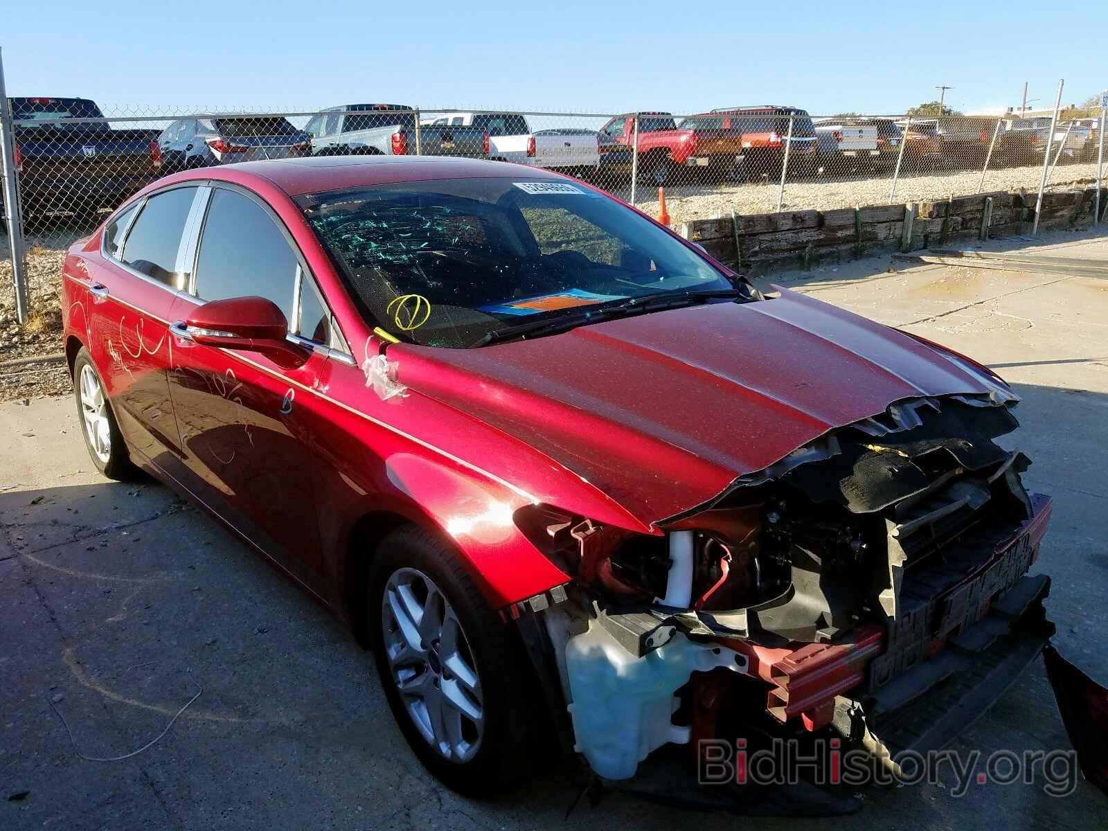 Photo 3FA6P0H74DR108270 - FORD FUSION SE 2013