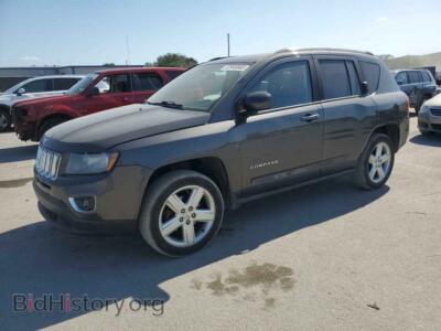 2014 Jeep COMPASS Latitude, серый — VIN 1C4NJCEA4ED913995, Copart