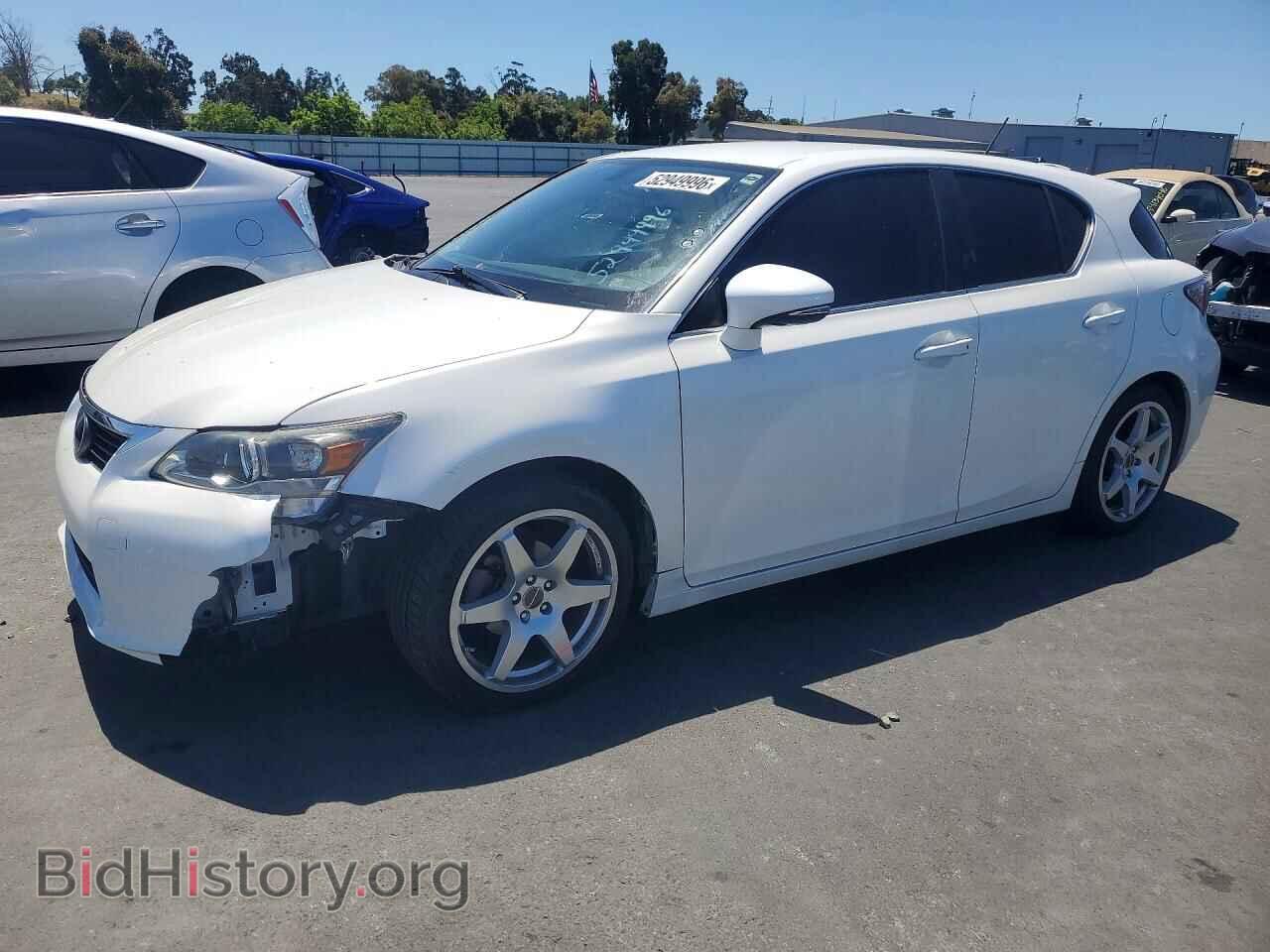 Фотография JTHKD5BH8B2039101 - LEXUS CT 200 2011