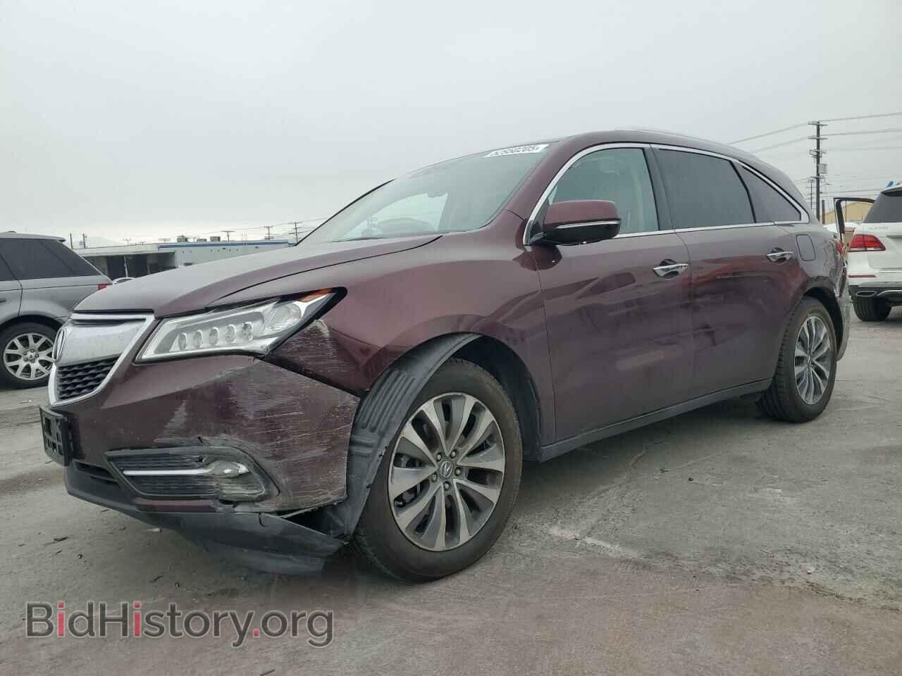 Фотография 5FRYD4H43EB043972 - ACURA MDX 2014