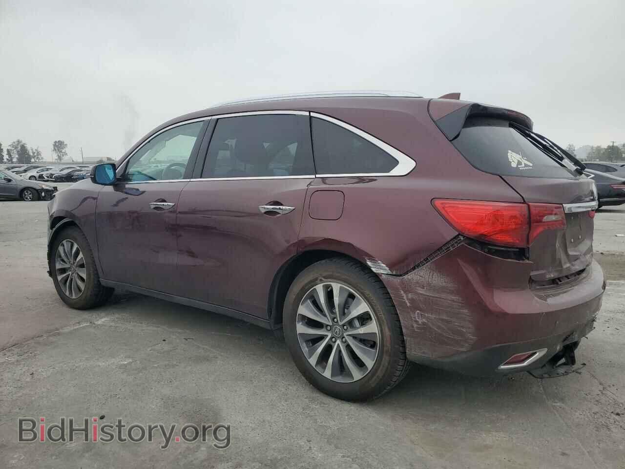 2014 ACURA MDX - VIN: 5FRYD4H43EB043972 - Фото 2