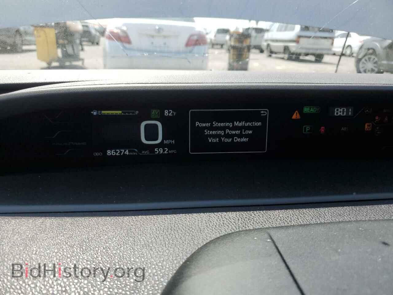2019 TOYOTA PRIUS - VIN: JTDKARFP4K3109254 - Фото 9
