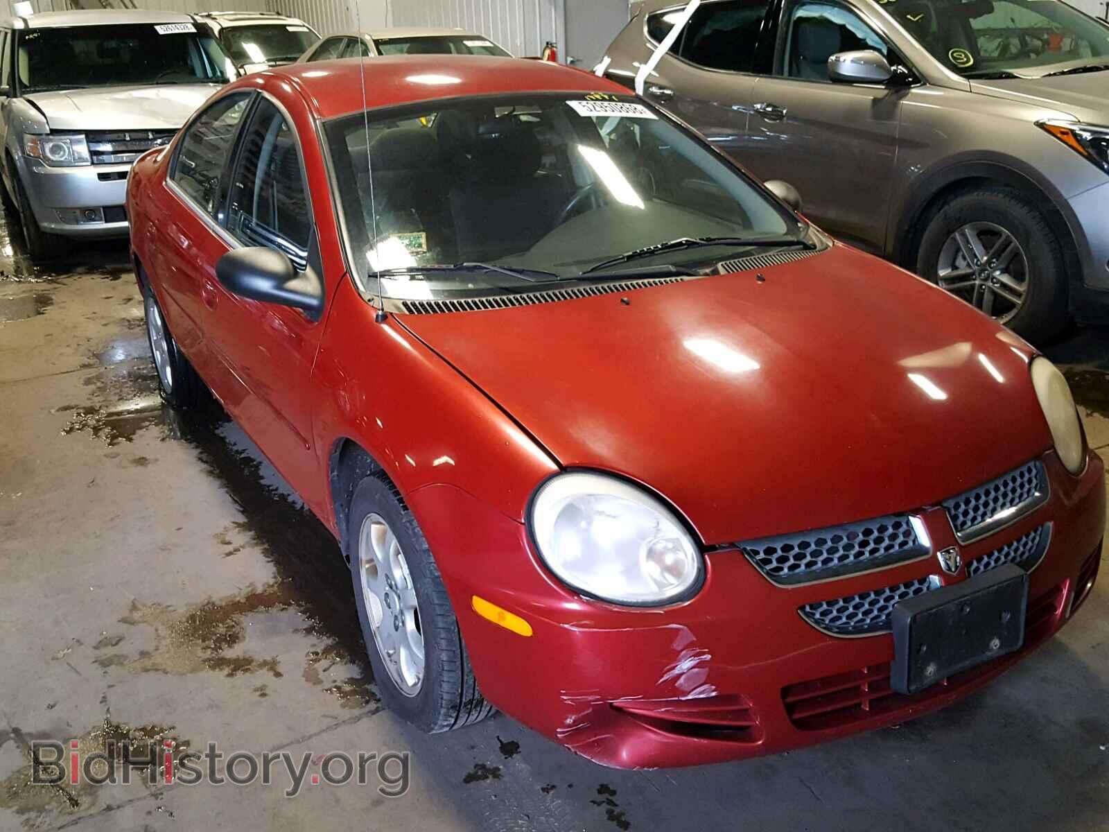 Photo 1B3ES56C95D168039 - DODGE NEON 2005