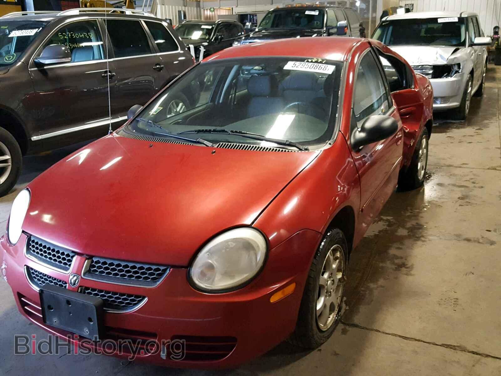 2005 DODGE NEON - VIN: 1B3ES56C95D168039 - Фото 2
