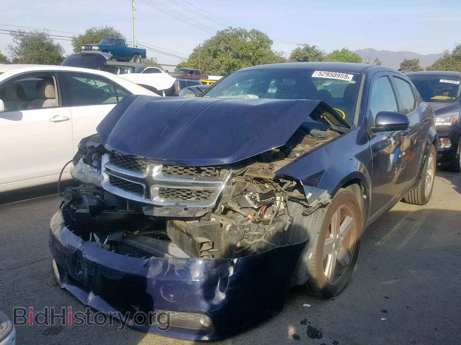 2013 DODGE AVENGER - VIN: 1C3CDZCB0DN739739 - Фото 2