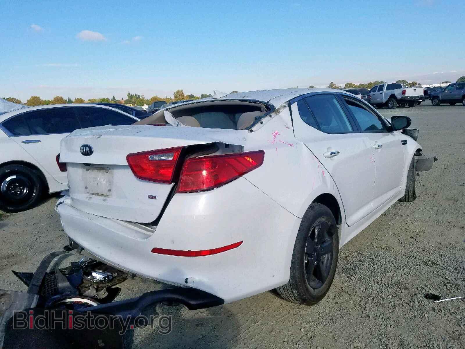 2014 KIA OPTIMA - VIN: 5XXGM4A78EG321960 - Фото 4