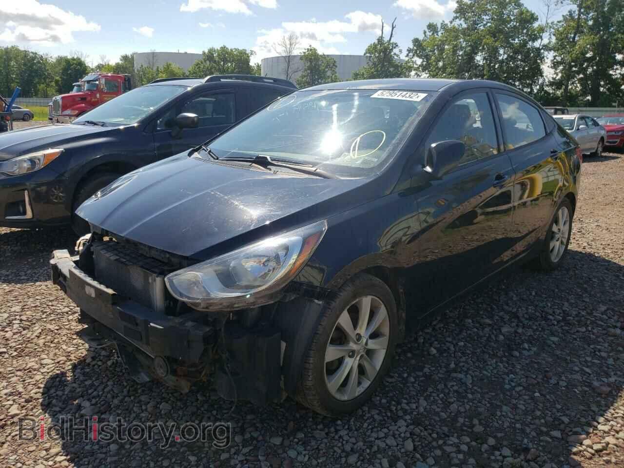 2012 HYUNDAI ACCENT - VIN: KMHCU4AE7CU209506 - Фото 2