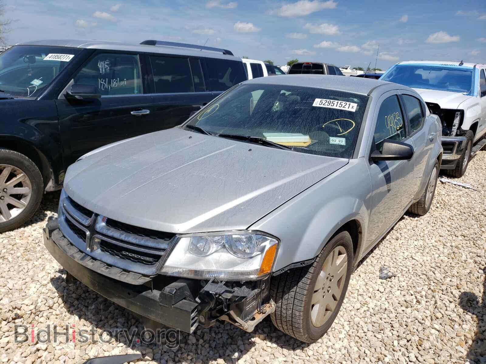 2011 DODGE AVENGER - VIN: 1B3BD4FB8BN546601 - Фото 2