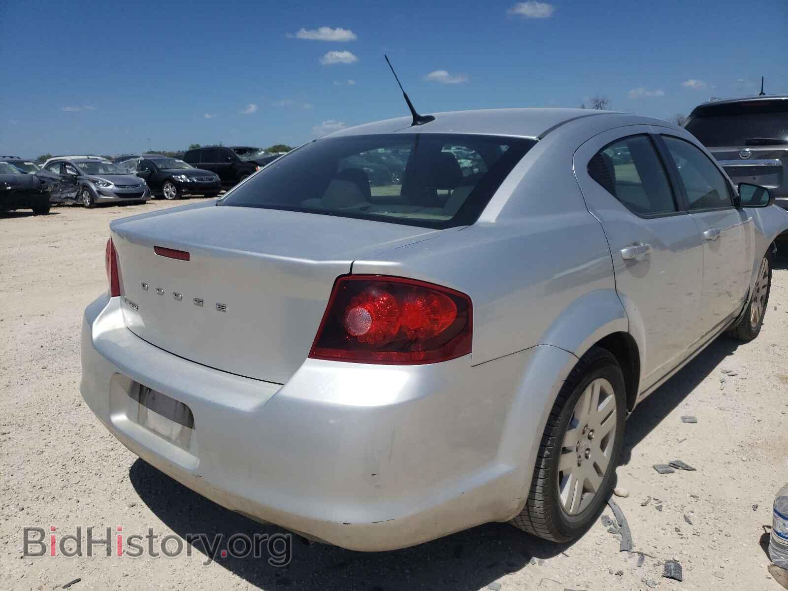 2011 DODGE AVENGER - VIN: 1B3BD4FB8BN546601 - Фото 4