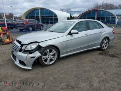 2012 Mercedes-Benz E-CLASS 350 4MATIC, серебристый — VIN WDDHF8JBXCA571709, Copart