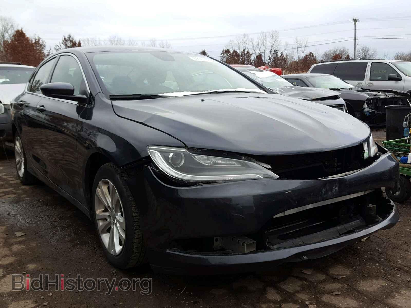 Фотография 1C3CCCAB9GN153922 - CHRYSLER 200 2016