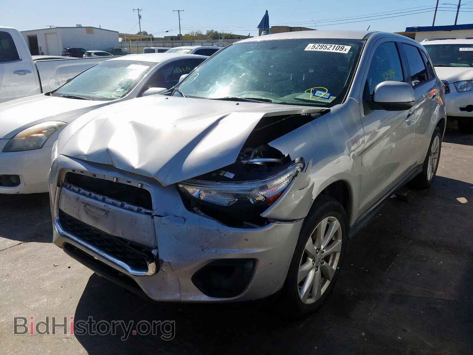 2015 MITSUBISHI OUTLANDER - VIN: 4A4AP3AU2FE008527 - Фото 2