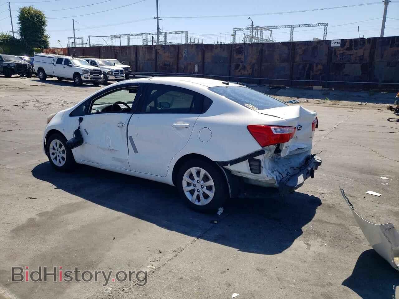 2016 KIA RIO - VIN: KNADM4A34G6560484 - Фото 2