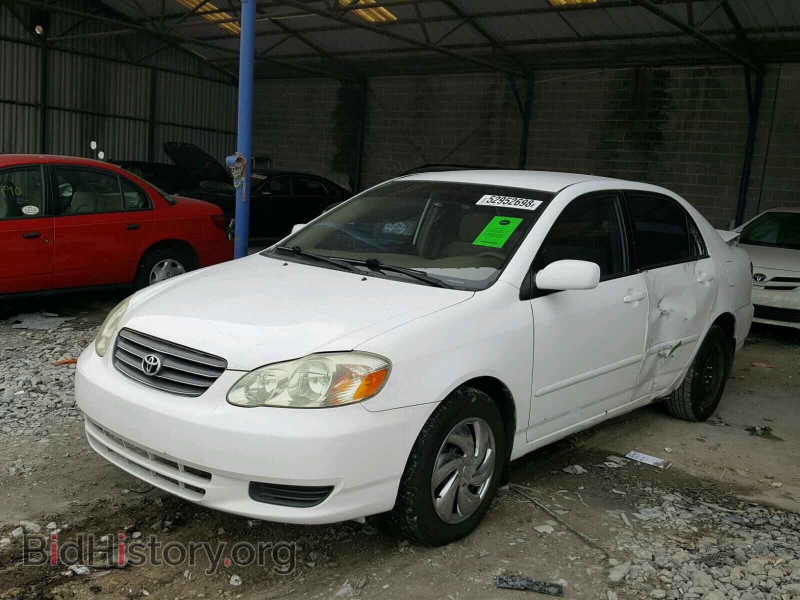 2003 TOYOTA COROLLA - VIN: 1NXBR32E73Z044689 - Фото 2