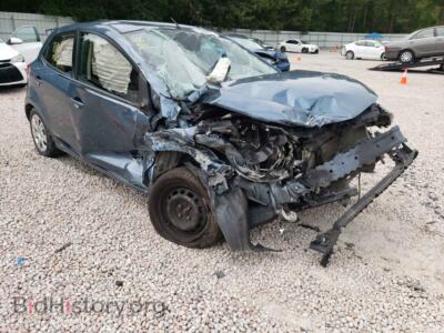 2014 Mazda 2 MAZDA2 SPO, черный — VIN JM1DE1KY9E0185734, Copart