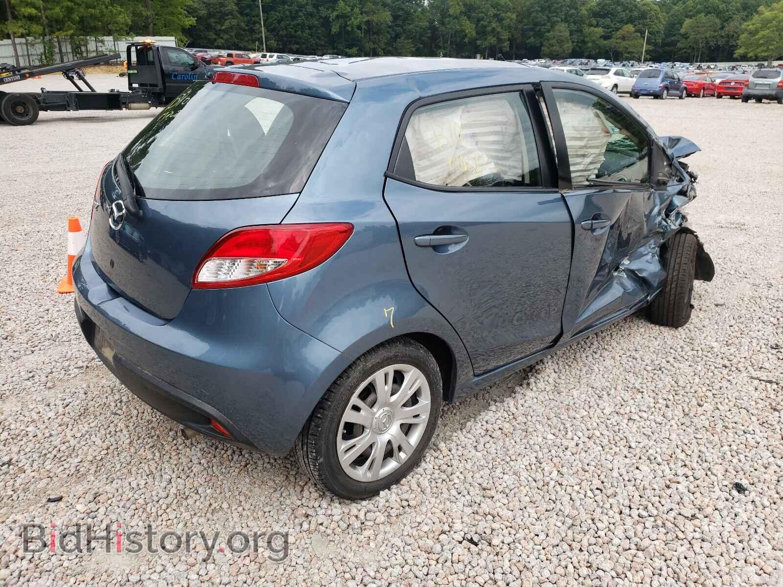 2014 MAZDA 2 - VIN: JM1DE1KY9E0185734 - Фото 4