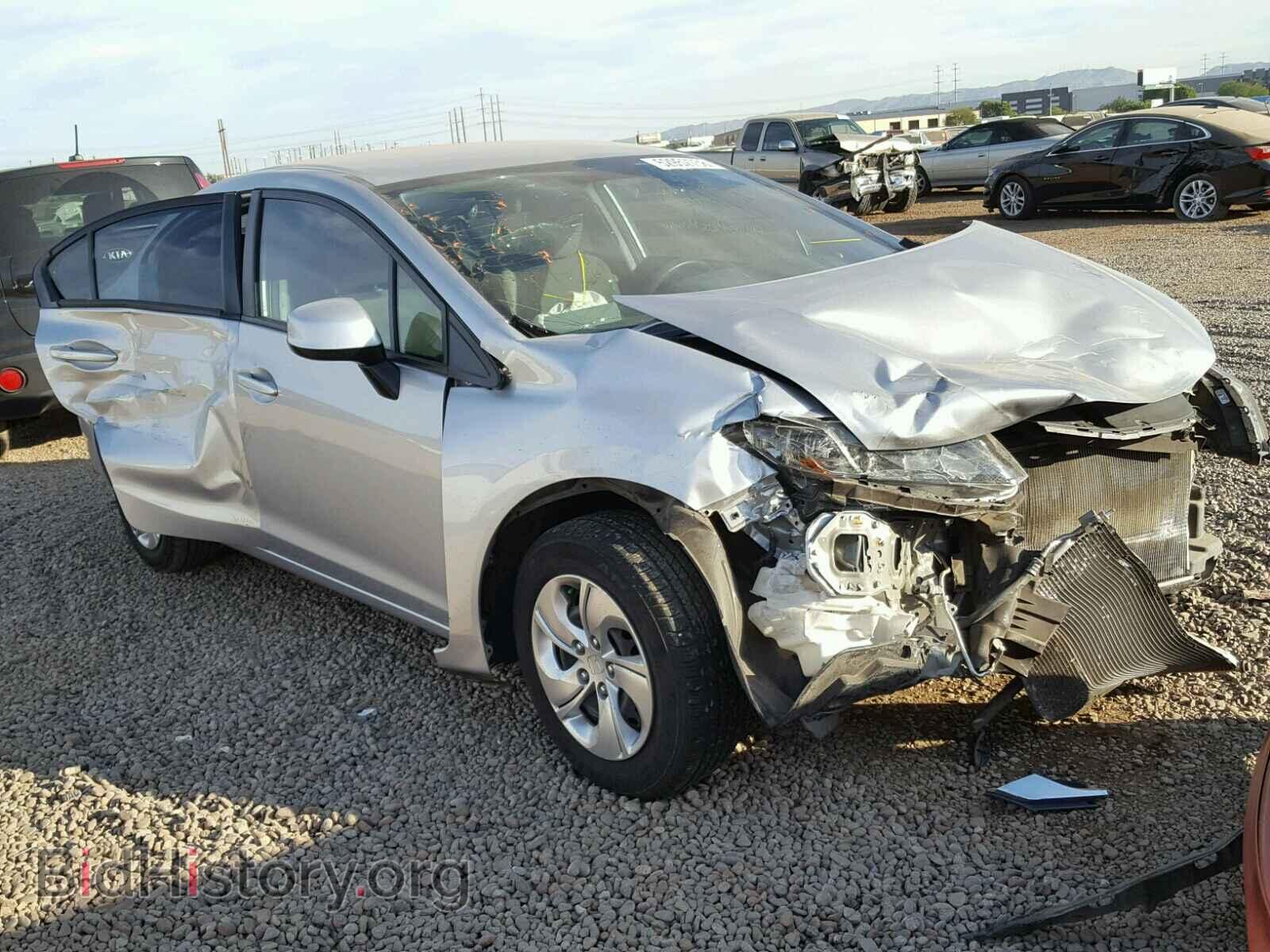 Photo 19XFB2F59DE045549 - HONDA CIVIC LX 2013