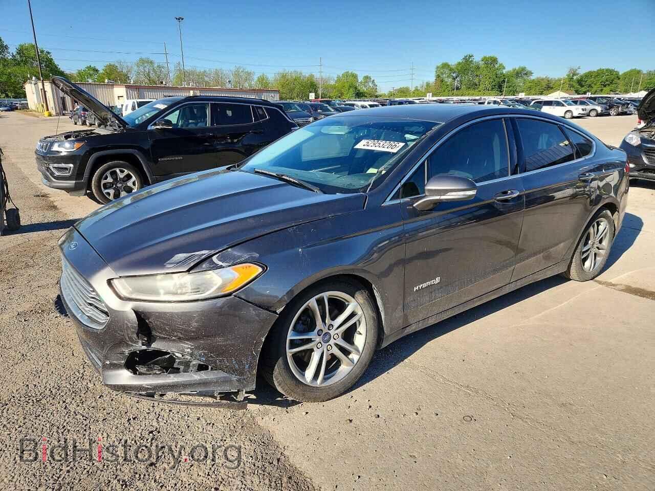 Photo 3FA6P0RU6FR171765 - FORD FUSION 2015